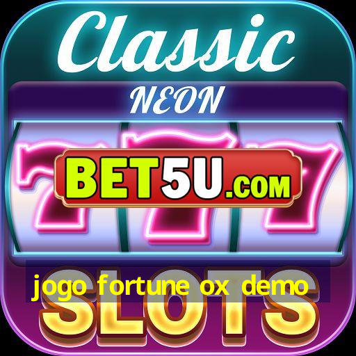 jogo fortune ox demo